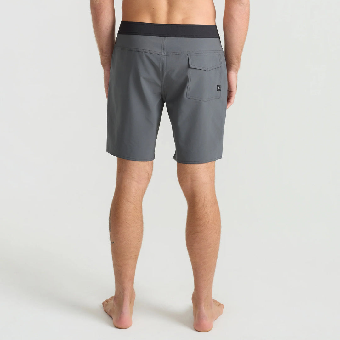 Roark Men's Passage 18.5" Boardshorts - Charcoal - Sun Diego Boardshop
