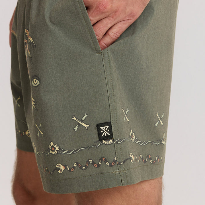 Roark Men's Shorey 16" Trunks - Military - Sun Diego Boardshop