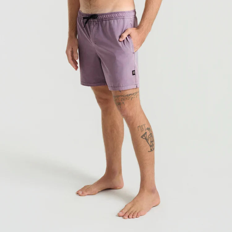 Roark Men's Shorey 16" Trunks - Washed Dusty Lilac - Sun Diego Boardshop