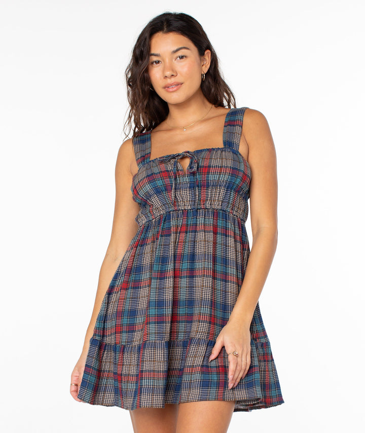 Roxy Paradise Breeze Dress - Captains Blue Bca