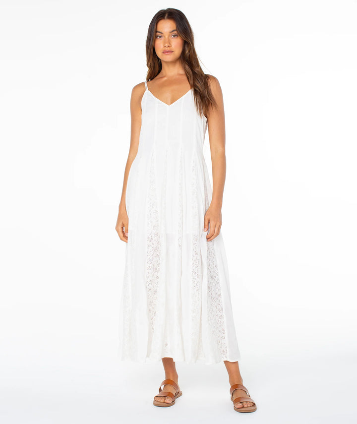 Roxy Jardin Bloom Maxi Dress - Cloud Dancer - Sun Diego Boardshop