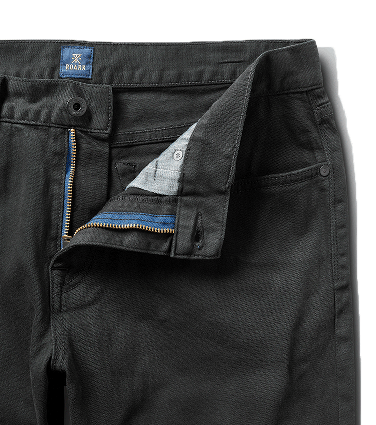 ROARK HWY 128 Straight Fit 5-pocket Jeans - BLACK 2 - Sun Diego Boardshop