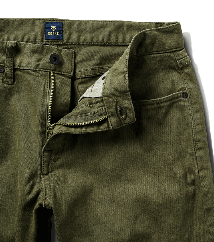 ROARK HWY 128 Straight Fit 5-pocket Jeans - MILITARY 2 - Sun Diego Boardshop