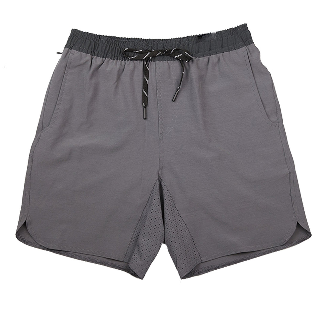 Sun Diego Athletics Repeater Performance Volley - Charcoal Heather - Sun Diego Boardshop