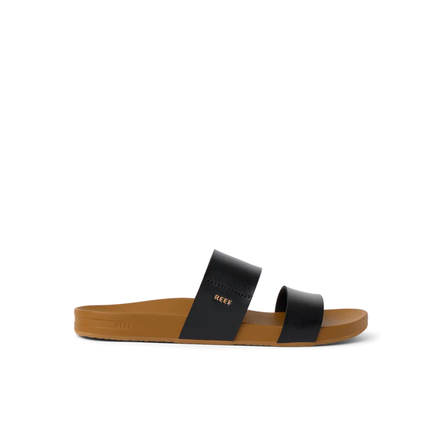Reef Cushion Vista Sandals - Black/Natural - Sun Diego Boardshop
