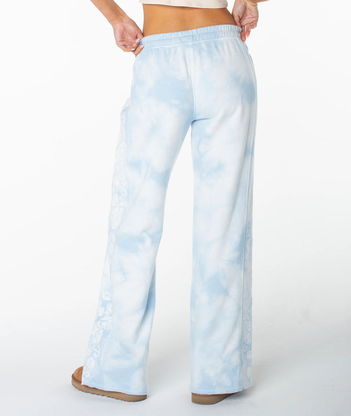 Roxy Women's Fringing Reefs Pant - Cerulean Tie Dye - Sun Diego Boardshop