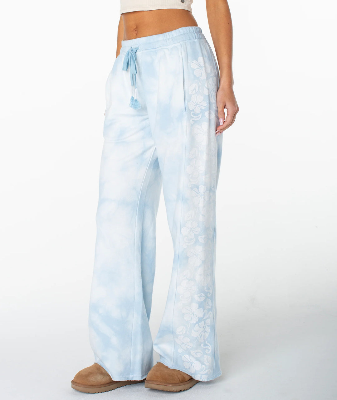 Roxy Women's Fringing Reefs Pant - Cerulean Tie Dye - Sun Diego Boardshop