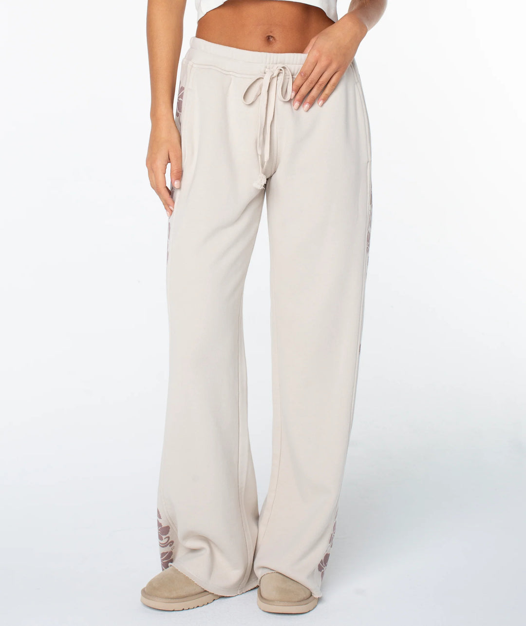Roxy Women's Fringing Reefs Pant - Pumice Stone Fringing Reefs - Sun Diego Boardshop