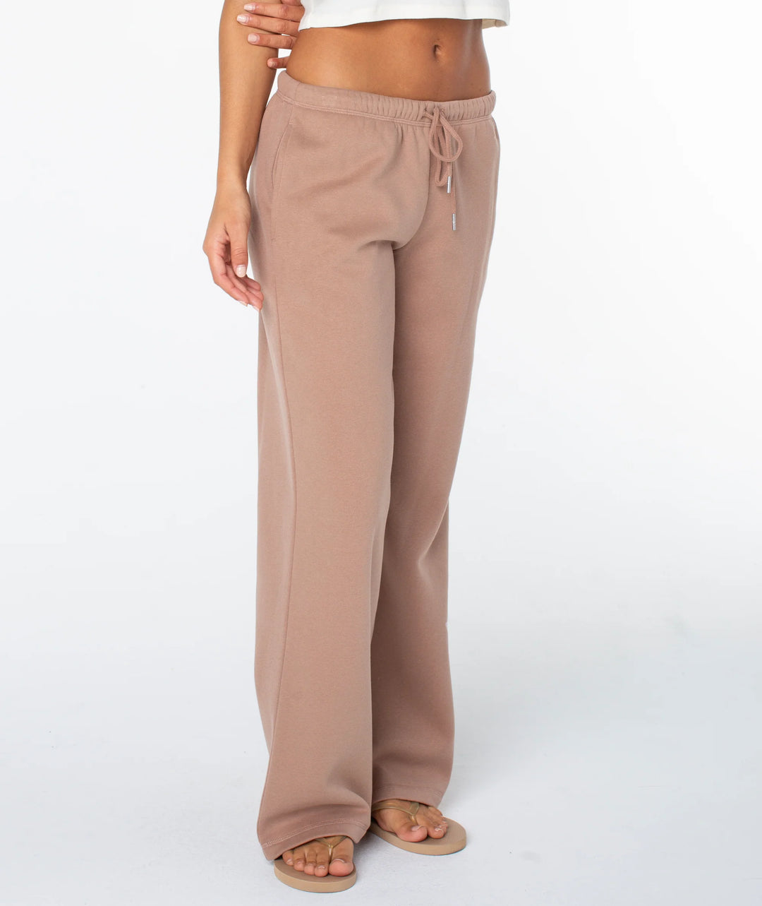 Roxy Women's Ariel Wide Leg Pant - Ginger Snap In The Waves - Sun Diego Boardshop