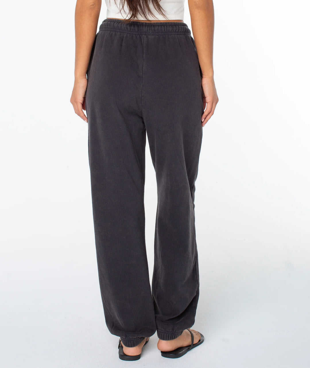 Roxy Women's Maile Pant - Phantom Palm Tree Resort - Sun Diego Boardshop