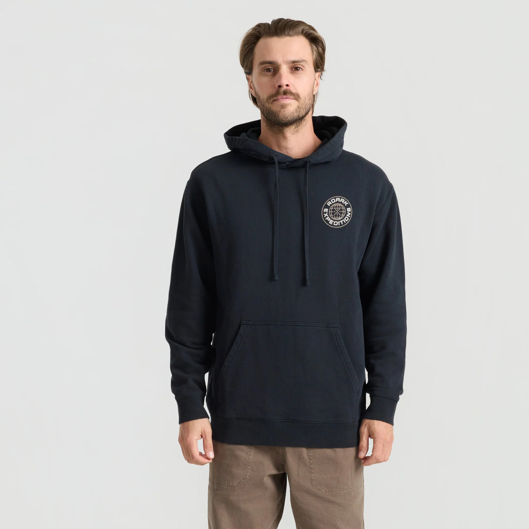Roark Men's Going Global Hoodie - Black - Sun Diego Boardshop