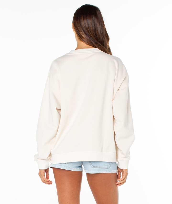 Roxy Women's Lineup Oversized Crew - Dew - Sun Diego Boardshop