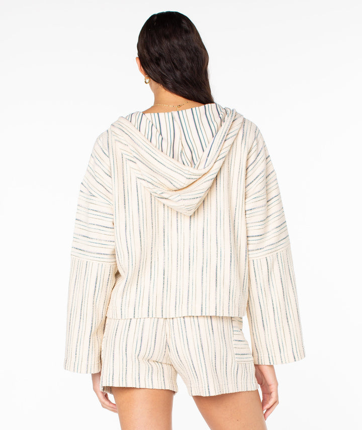 Roxy Rich Coast Poncho - Deep Lagoon