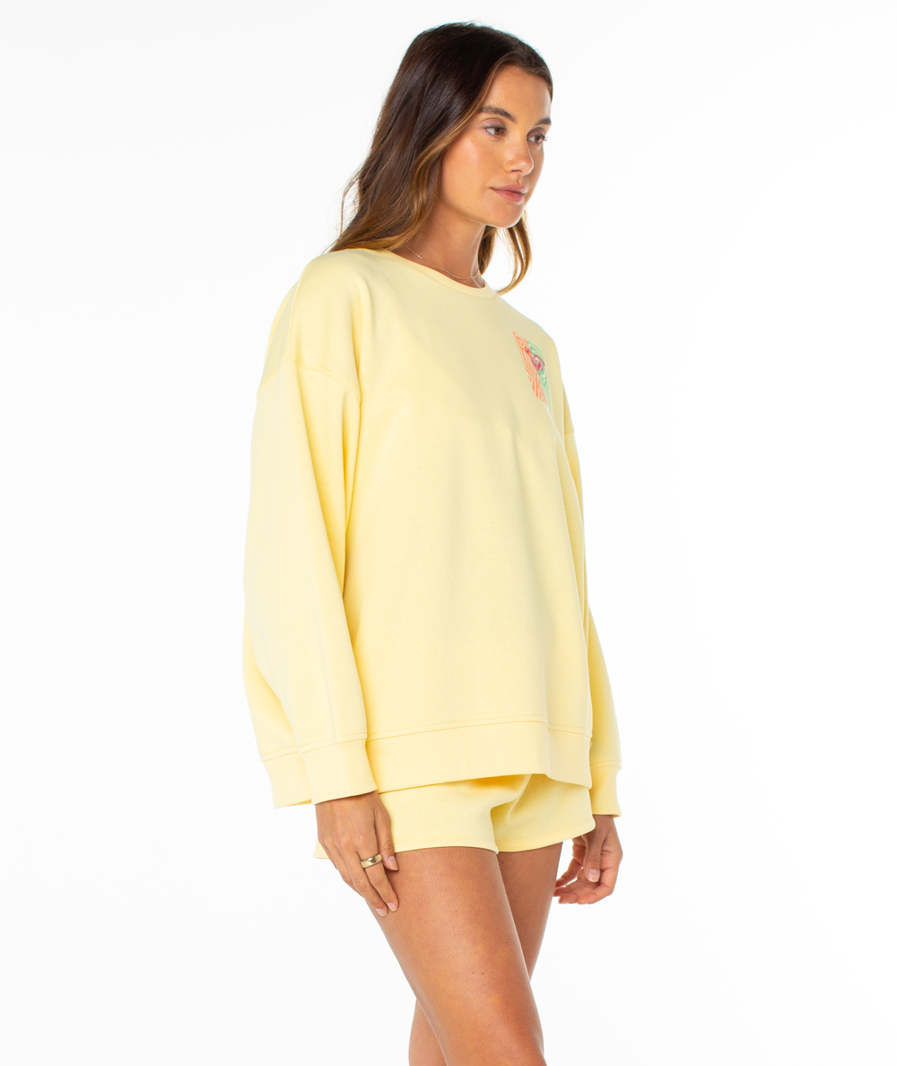 Roxy Women's Morning Stroll Top - Popcorn Solid - Sun Diego Boardshop