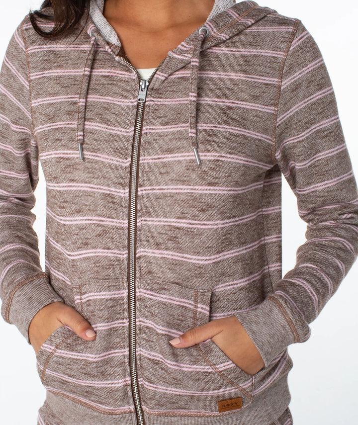 Roxy Women's Perfect Wave Stripe Top - Chestnut Will Stripe - Sun Diego Boardshop