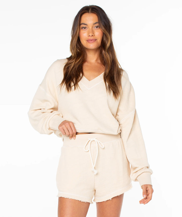 Roxy Dream Thing Top - Parchment Solid - Sun Diego Boardshop