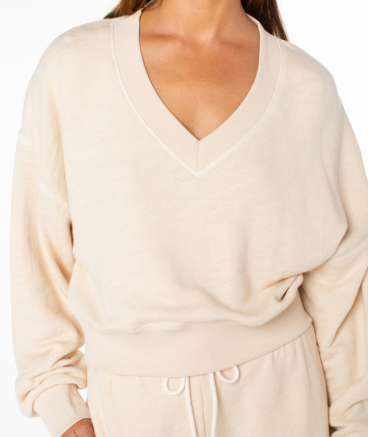 Roxy Dream Thing Top - Parchment Solid - Sun Diego Boardshop