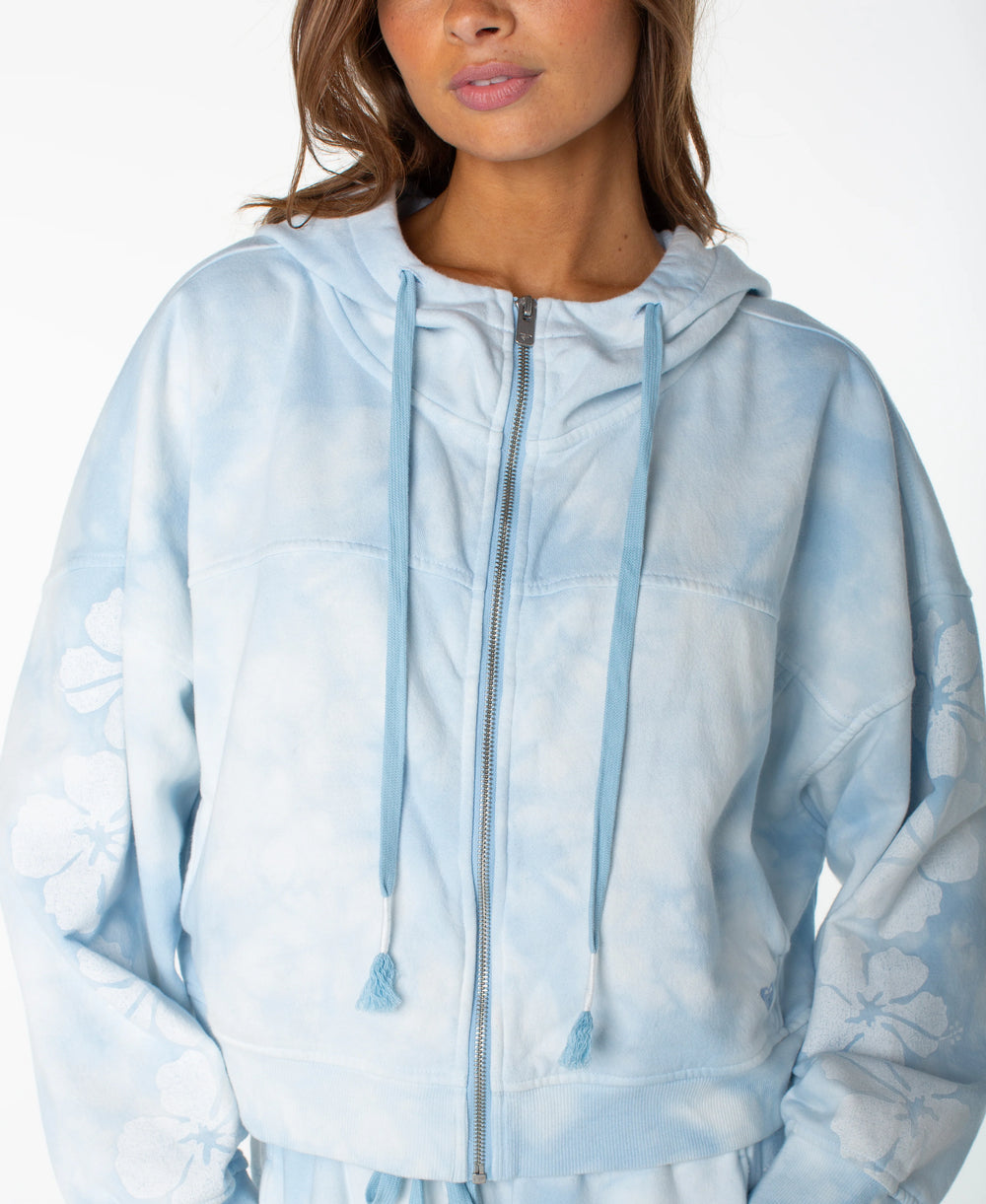 Roxy Women's Fringing Reefs Top - Cerulean Tie Dye - Sun Diego Boardshop