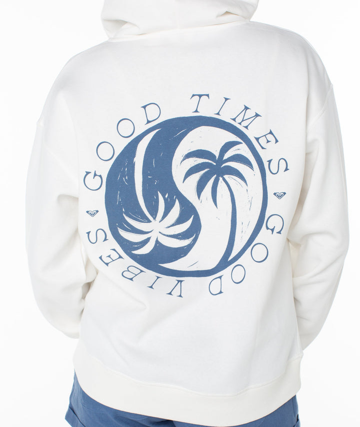 Roxy Wailea Hoodie - Cloud Dancer - Sun Diego Boardshop