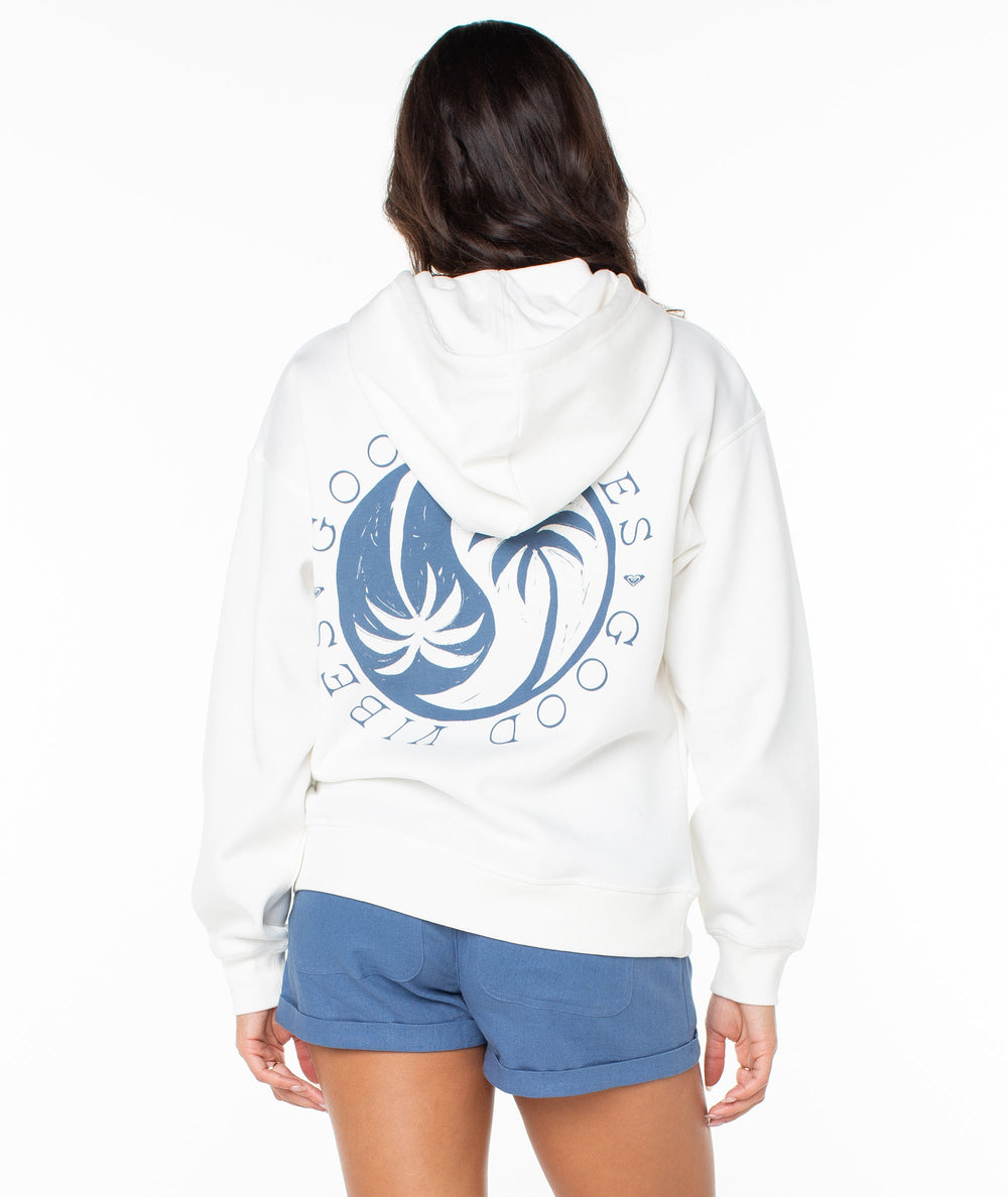Roxy Wailea Hoodie - Cloud Dancer - Sun Diego Boardshop