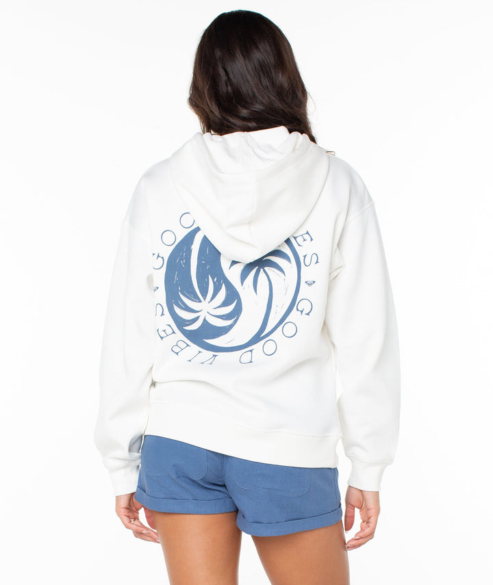 Roxy Wailea Hoodie - Cloud Dancer - Sun Diego Boardshop