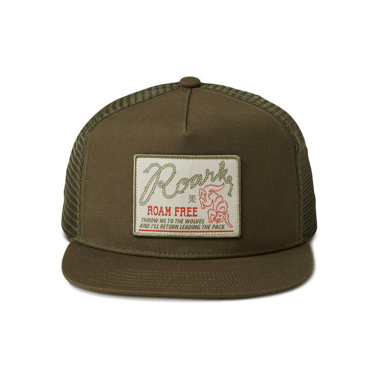 ROARK Station Trucker Snapback Hat - MILITARY - Sun Diego Boardshop