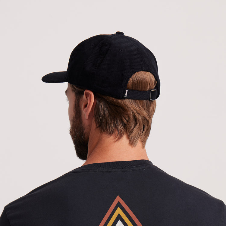 Roark Nomad Strapback Hat - Black