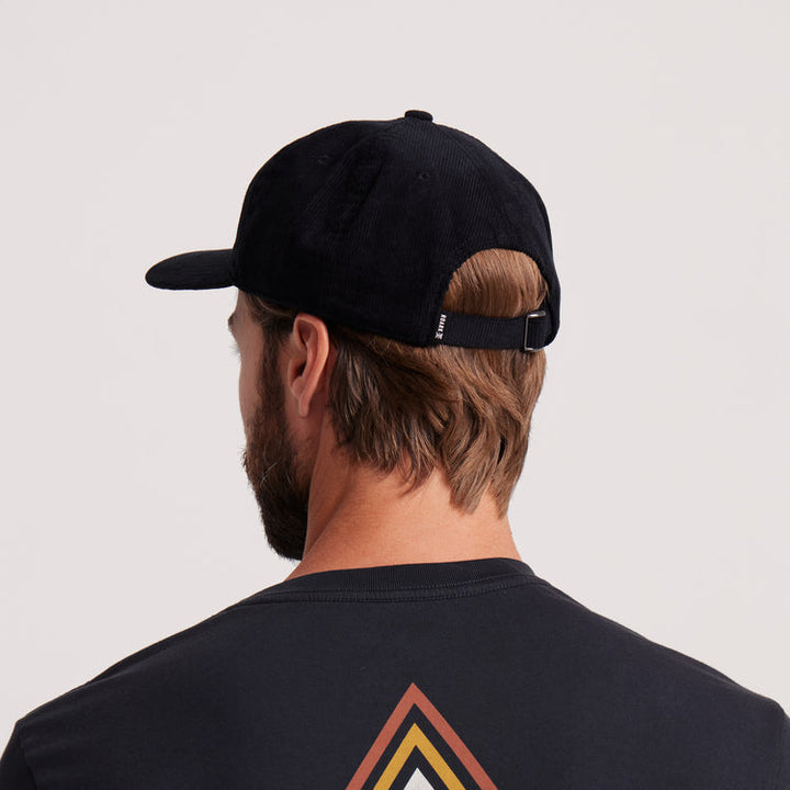 Roark Nomad Strapback Hat - Black