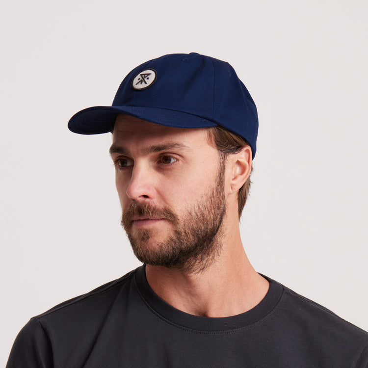 Roark Nomad Strapback Hat - Navy - Sun Diego Boardshop
