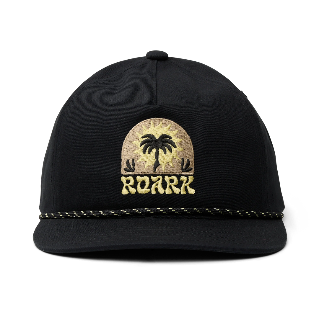 Roark Men's Venture Snapback Hat - Black 4 - Sun Diego Boardshop