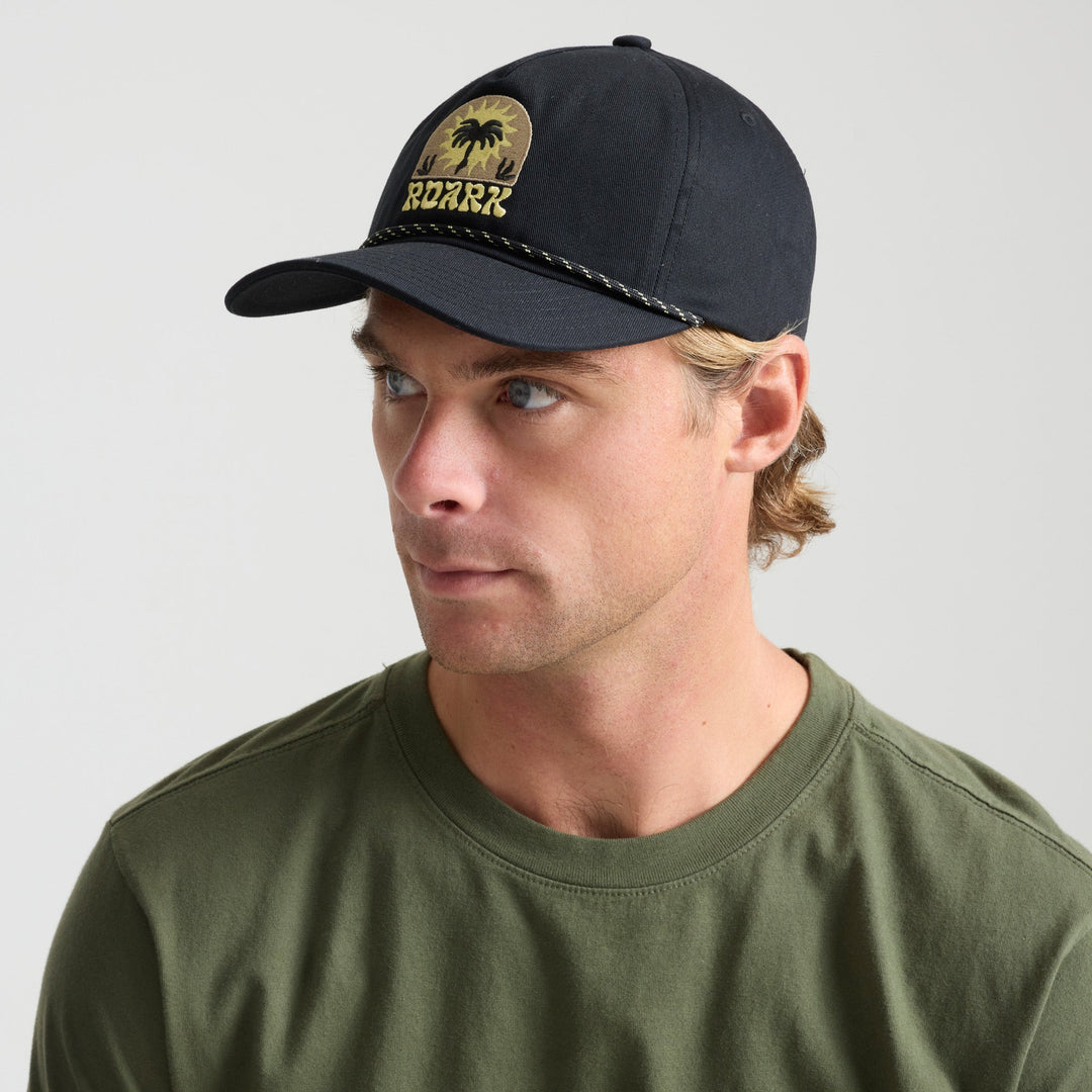 Roark Men's Venture Snapback Hat - Black 4 - Sun Diego Boardshop