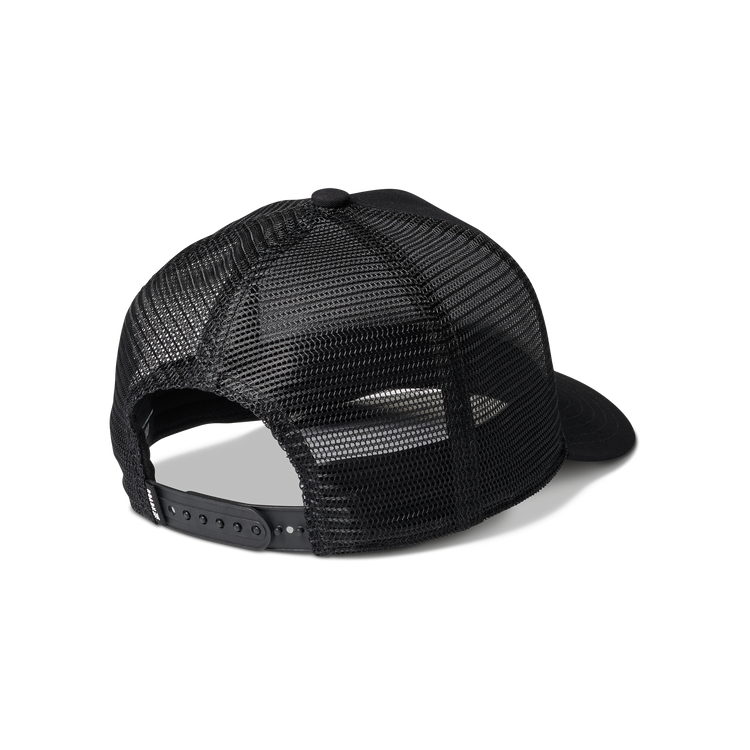 Roark Station Trucker Snapback Hat - BLACK - Sun Diego Boardshop