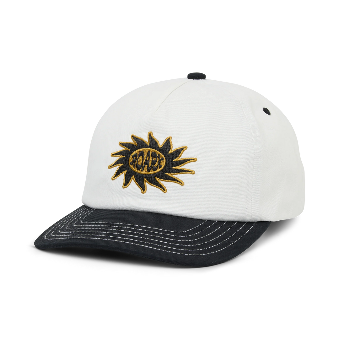 Roark Men's Journey Snapback Hat - White Black - Sun Diego Boardshop