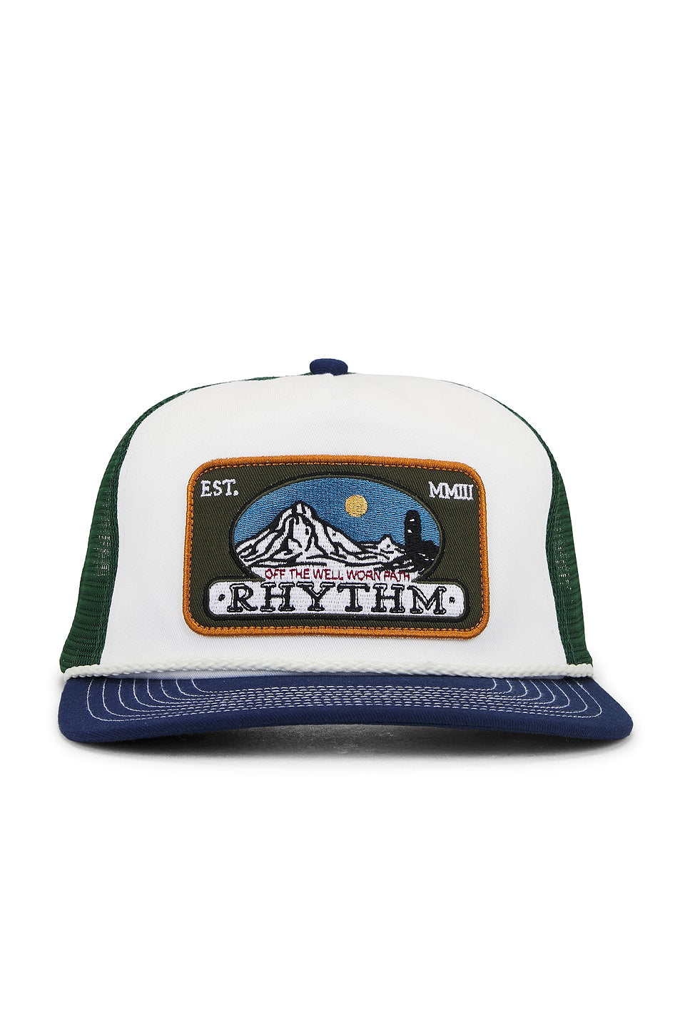 Rhythm Horizon Trucker Cap - Blue/Green - Sun Diego Boardshop