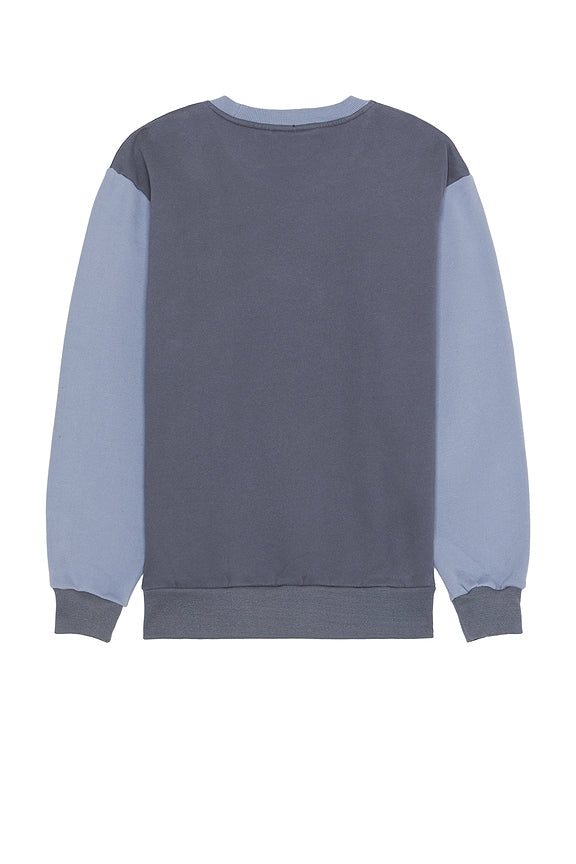 Rhythm Ellipse Sun Crewneck Sweatshirt - BLUE - Sun Diego Boardshop
