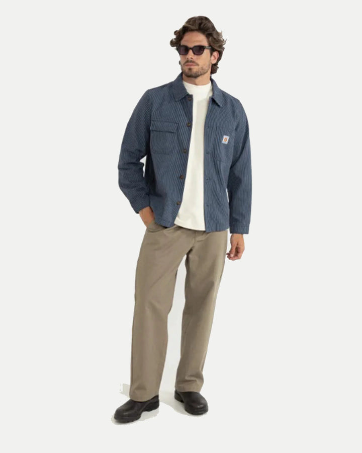 Rhythm Essential Twill Trouser - Oak