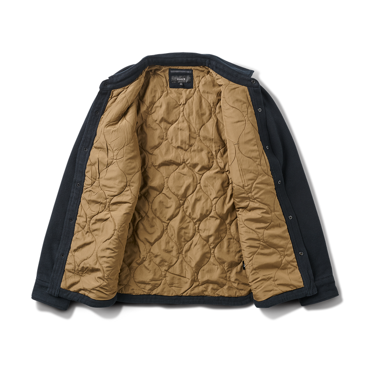 Roark Backwoods Overshirt Jacket - Black 2 - Sun Diego Boardshop