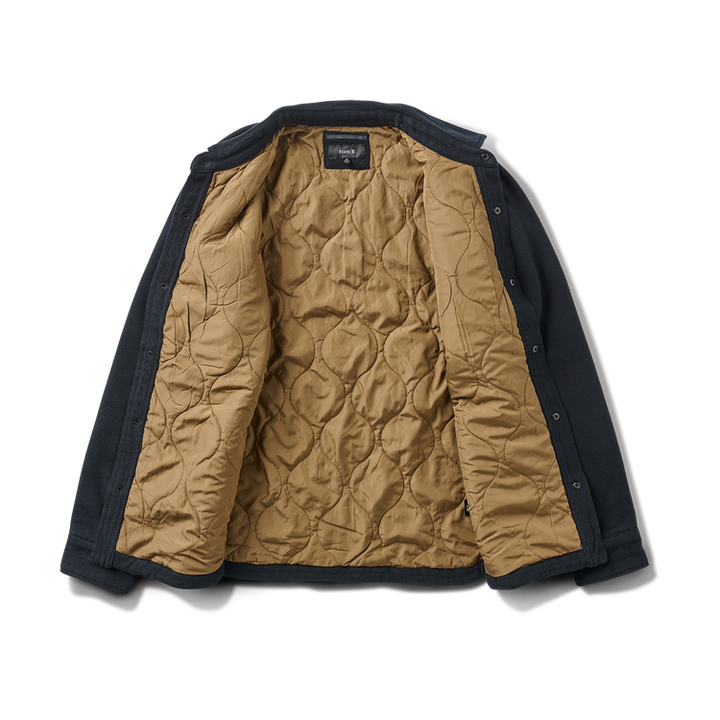 Roark Backwoods Overshirt Jacket - Black 2 - Sun Diego Boardshop