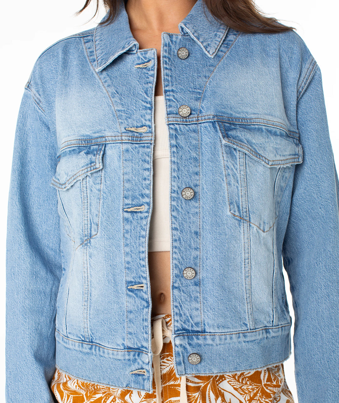 Roxy Big Wave Embroidery Jacket - Fin-Tastic - Sun Diego Boardshop