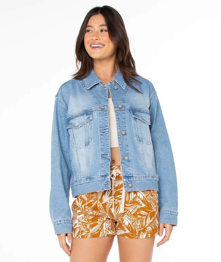Roxy Big Wave Embroidery Jacket - Fin-Tastic - Sun Diego Boardshop