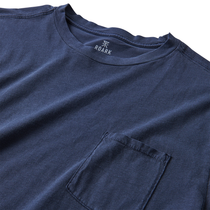 Roark Men's Made To Fade Short Sleeve Tee - Washed Orion