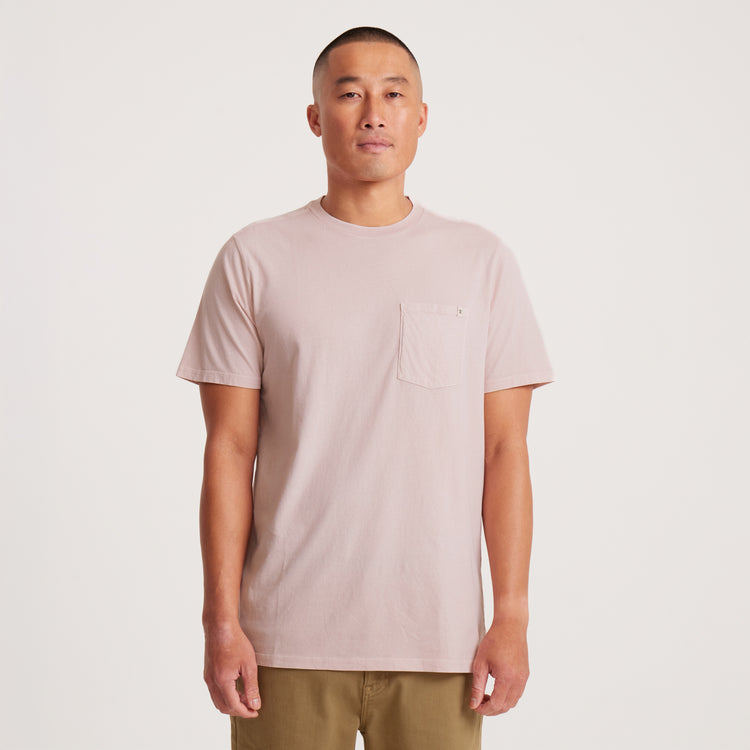 Roark Made To Fade Short Sleeve Tee - WASHED DUSTY VIOLET - Sun Diego Boardshop