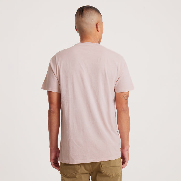 Roark Made To Fade Short Sleeve Tee - WASHED DUSTY VIOLET - Sun Diego Boardshop