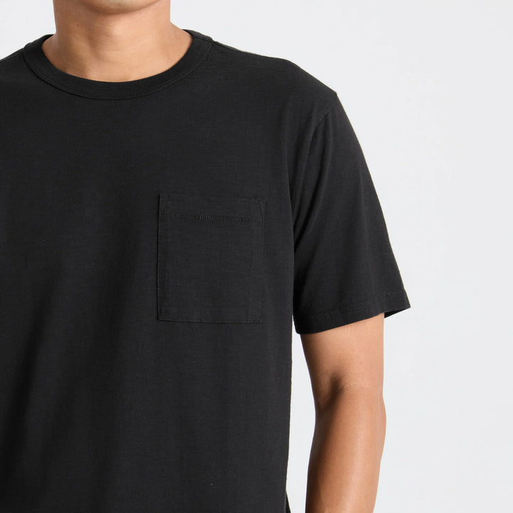 Roark Men's Well Worn Organic Short Sleeve Tee - Black - Sun Diego Boardshop