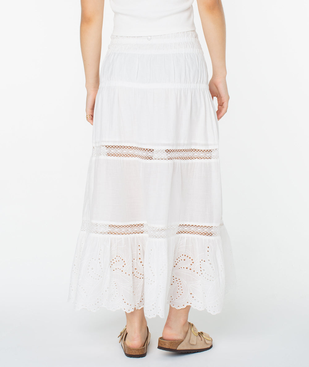 Roxy Castaway Maxi Skirt - Snow White - Sun Diego Boardshop