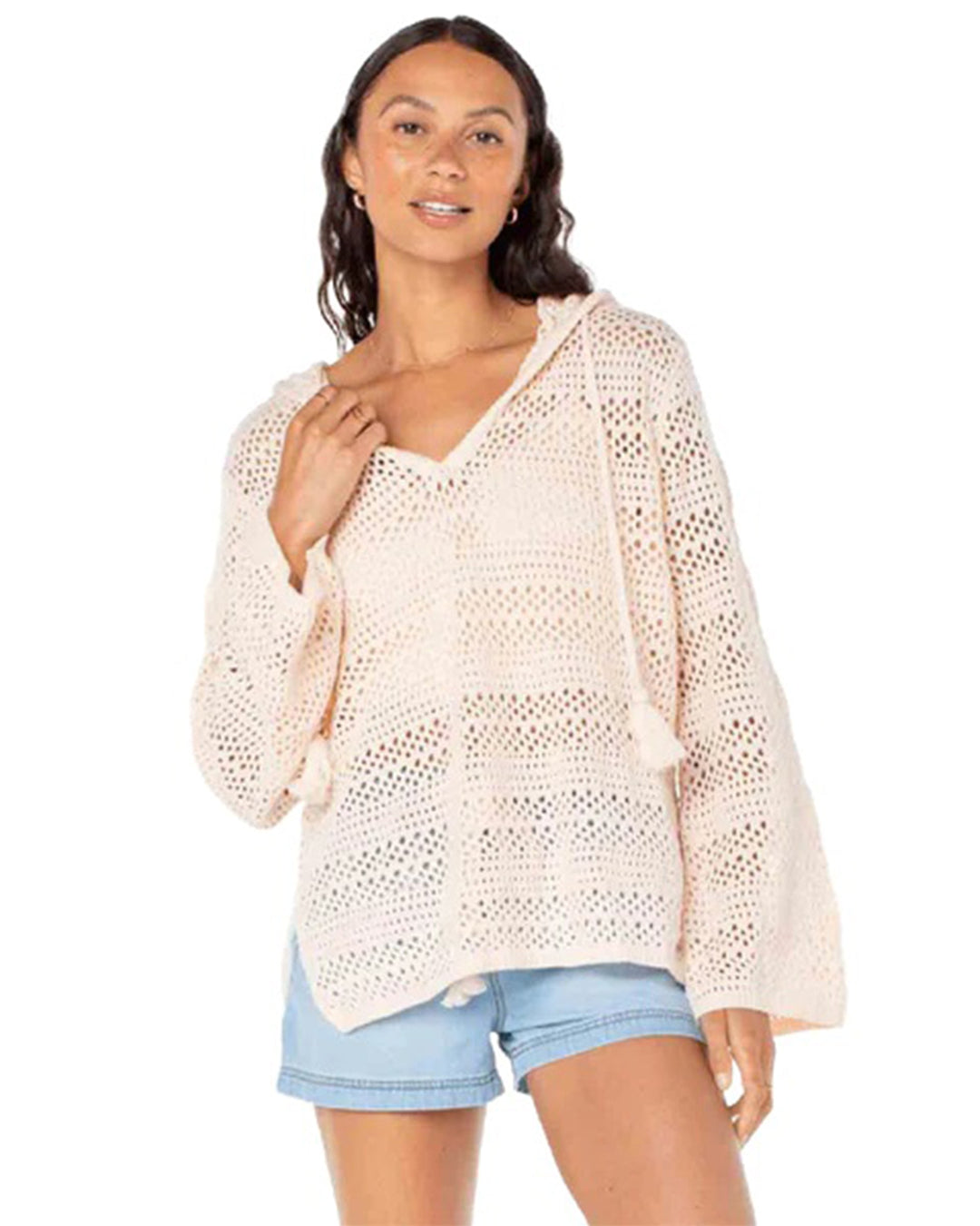 Roxy Hippie Love Sweater - PARCHMENT - Sun Diego Boardshop