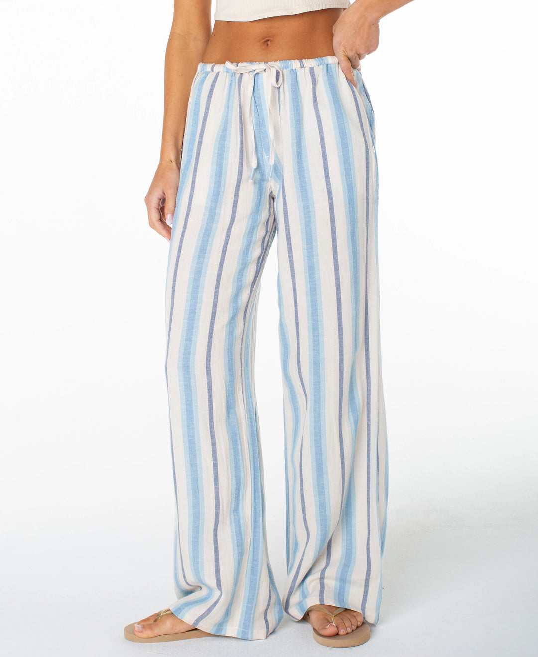 Roxy Women's Iyla Pant 2 - Cerulean Sunny Stripe - Sun Diego Boardshop