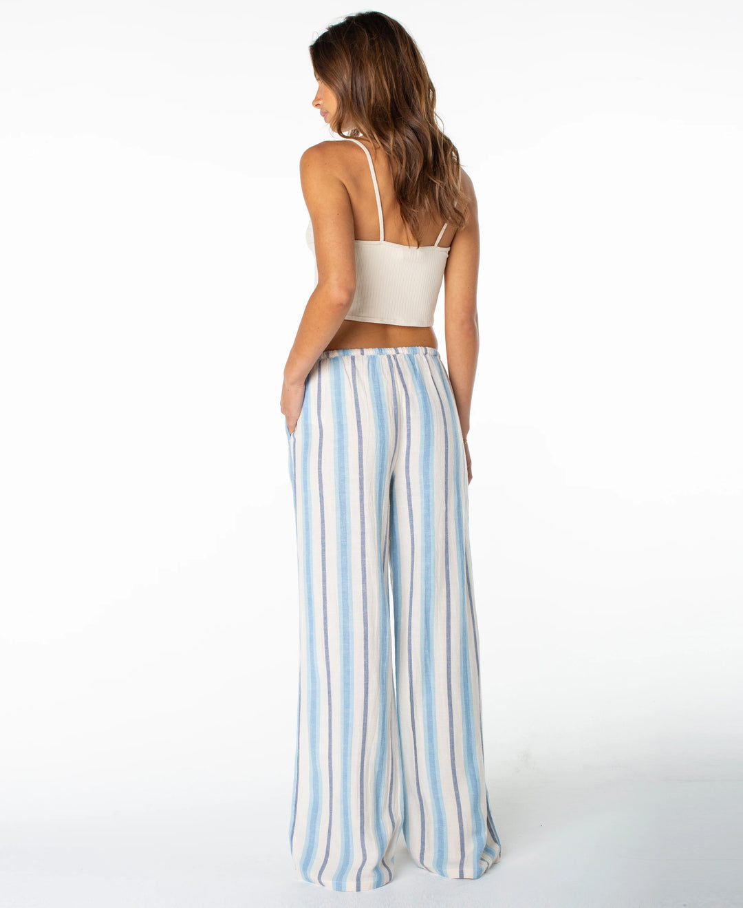 Roxy Women's Iyla Pant 2 - Cerulean Sunny Stripe - Sun Diego Boardshop