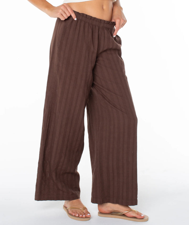 Roxy Women's Offshore Pant - Chestnut Solid - Sun Diego Boardshop
