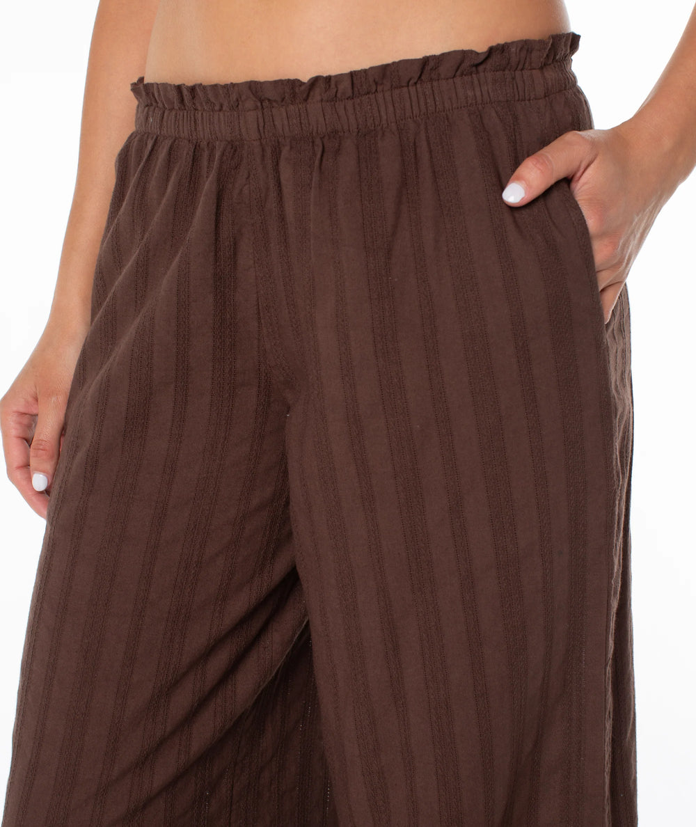 Roxy Women's Offshore Pant - Chestnut Solid - Sun Diego Boardshop